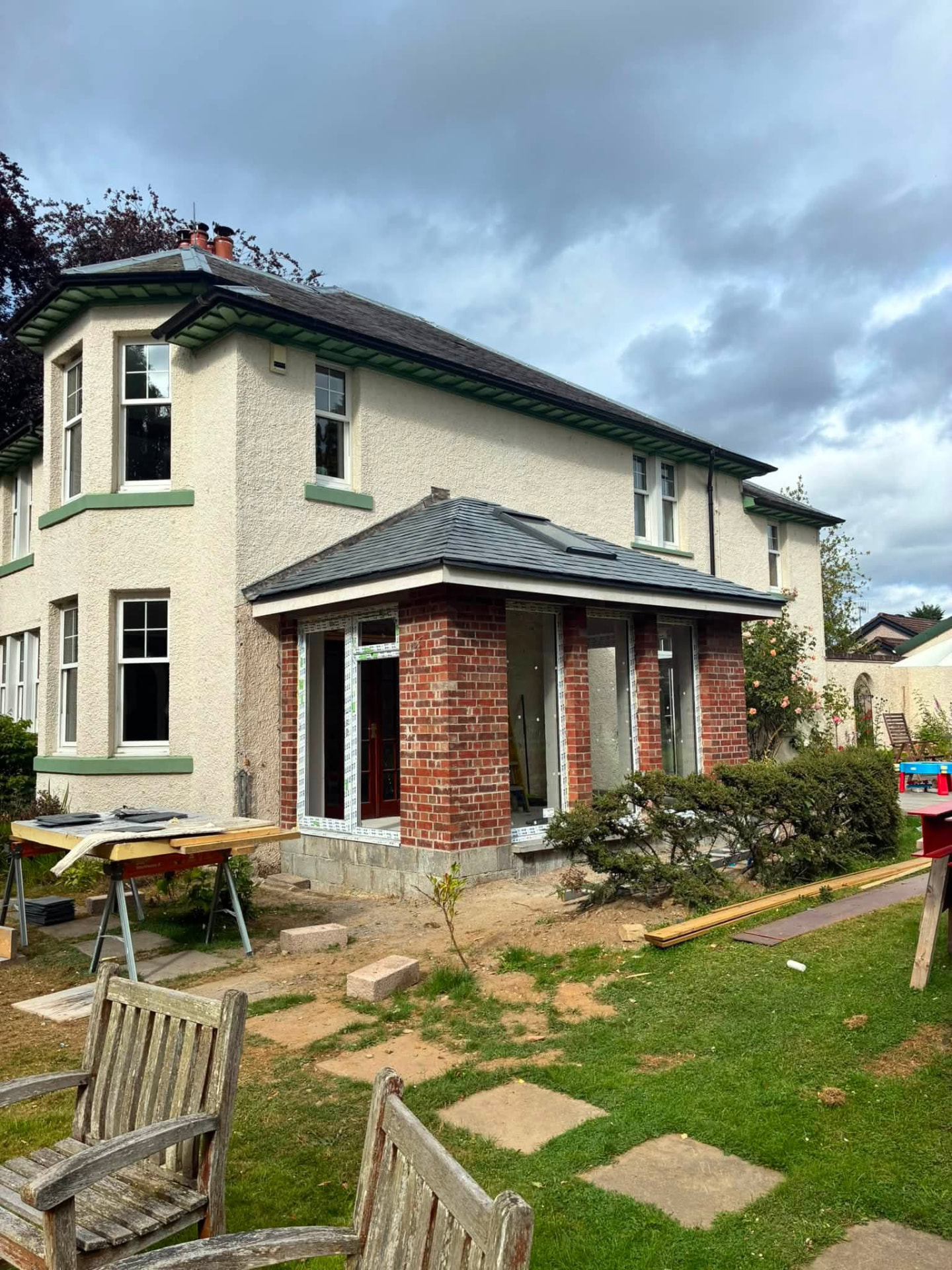 House extension: after